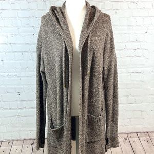 MAX STUDIO - Long Sweater Coat / Brown / M